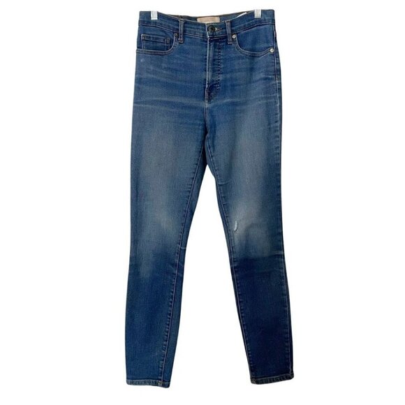 EVERLANE WOMEN'S MEDIUM WASH HIGH RISE SKINNY JEANS - 27 - Picture 1 of 10